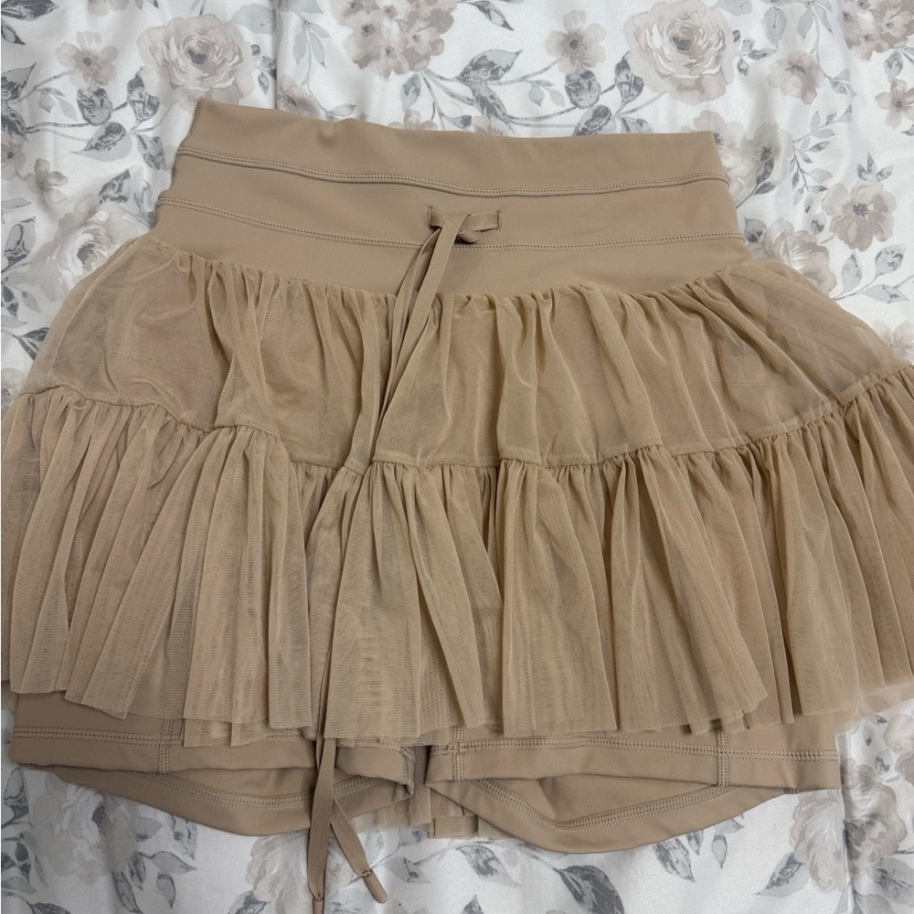 POPFLEX Pirouette Skort - Café Au Lait